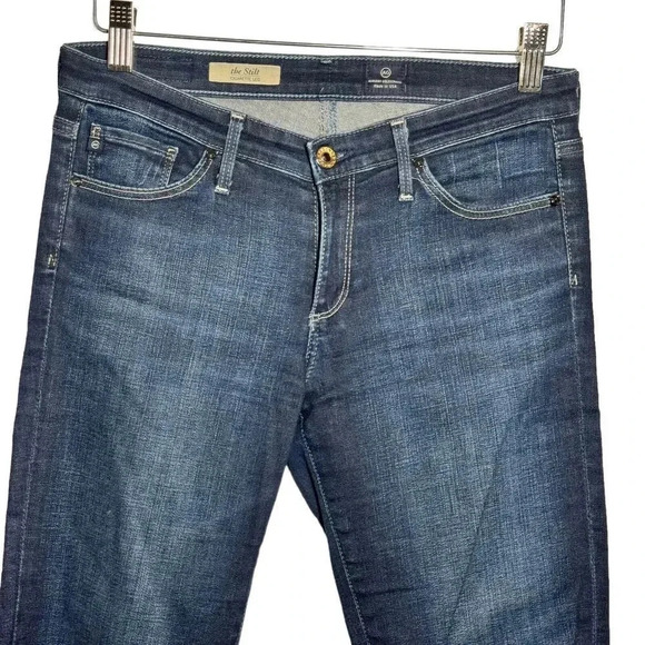 AG Adriano Goldschmied The Stilt Cigarette Leg Jeans Womens size 28 Rev1110 Blue - Picture 4 of 12